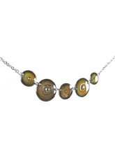 Load image into Gallery viewer, Mood Changing Silver Round Collar Necklace
