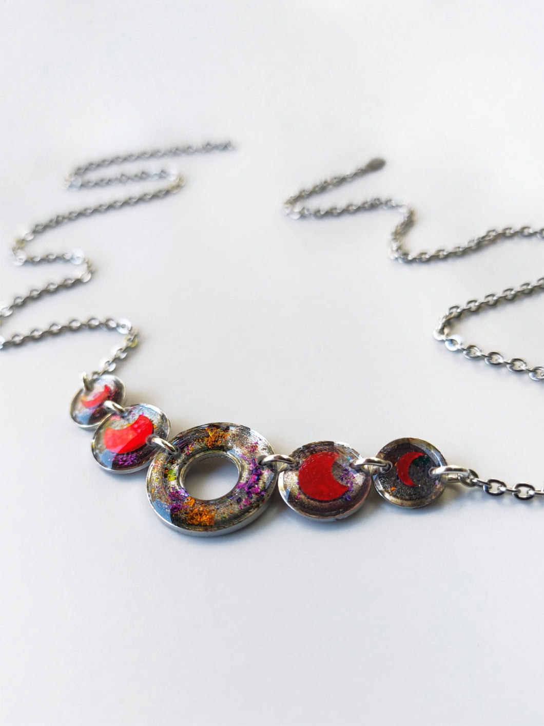 Moon Phase Collar Necklace
