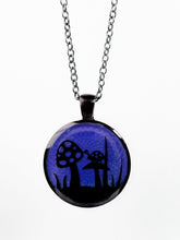 Load image into Gallery viewer, Mushroom Ladybug Mood Pendant Necklace
