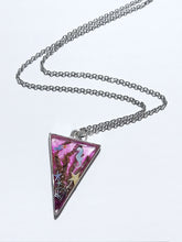 Load image into Gallery viewer, Triangle Bezel Pendant Necklace
