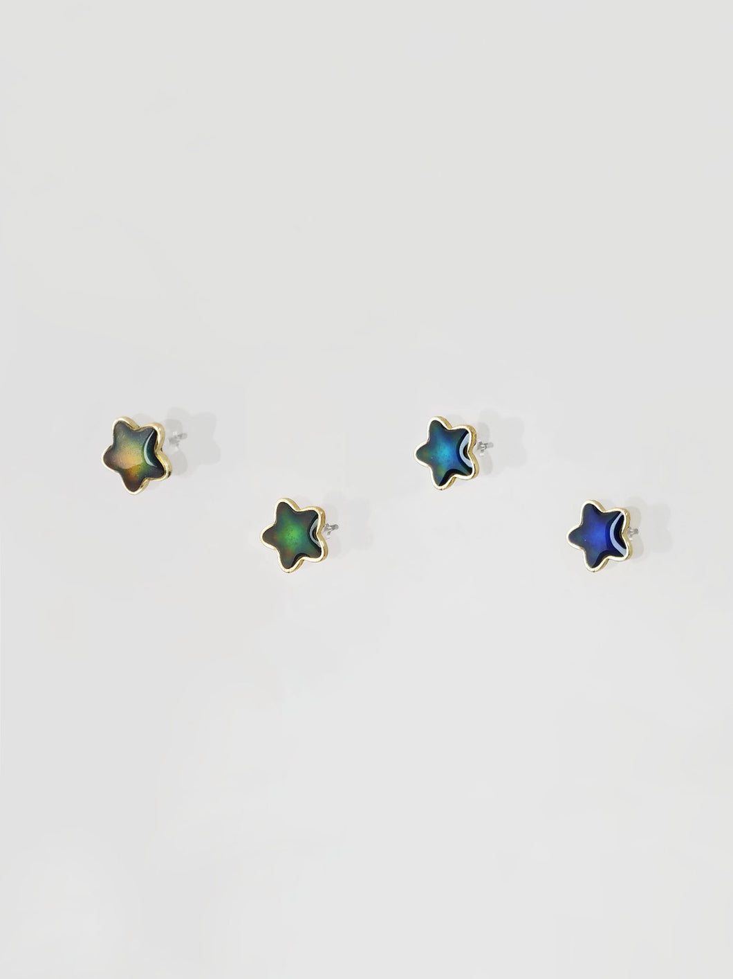 Tiny Star Mood Changing Post Stud Earrings