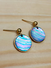 Load image into Gallery viewer, Jupiter Foil Ball Post Earrings
