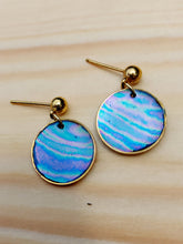 Load image into Gallery viewer, Jupiter Foil Ball Post Earrings
