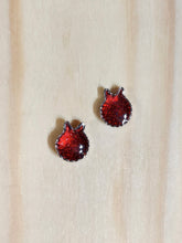 Load image into Gallery viewer, Tiny Red Totoro Stud Earrings
