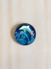 Load image into Gallery viewer, Dolphin Wave Post Stud Earrings
