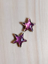 Load image into Gallery viewer, Color Shift Star Post Stud Earrings
