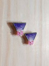 Load image into Gallery viewer, Triangle Post Stud Earrings
