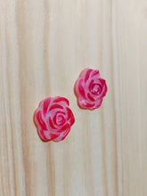 Load image into Gallery viewer, Rose Shape Resin Post Stud Earrings
