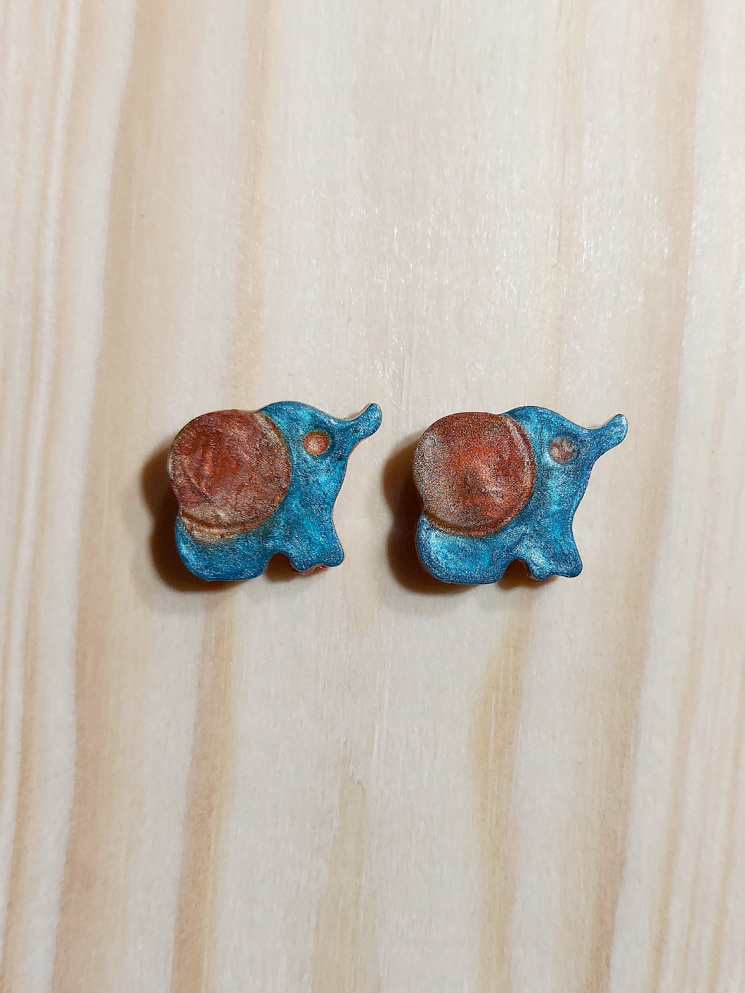 Fun Shapes Resin Post Stud Earrings