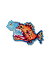 Load image into Gallery viewer, Anglerfish Sticker
