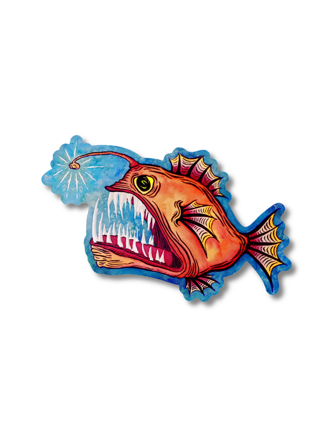 Anglerfish Sticker