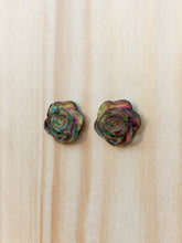 Load image into Gallery viewer, Rose Shape Resin Post Stud Earrings

